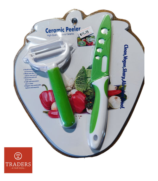 Ceramic Knife & Peeler Set