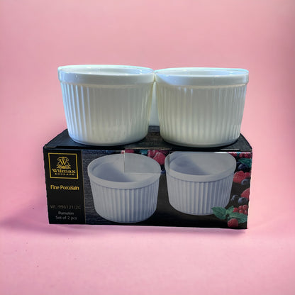 White Ceramic Ramekins