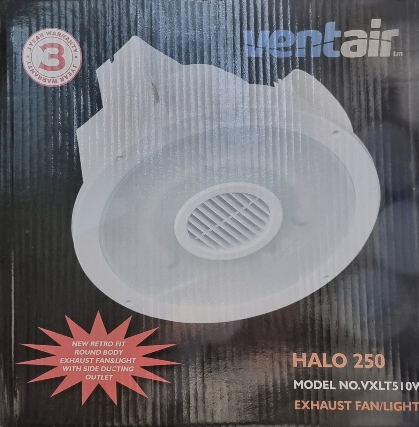 Ventair - Exhaust Fan/Light