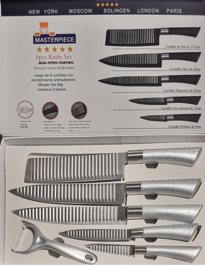 Masterpiece 6 Piece knife set