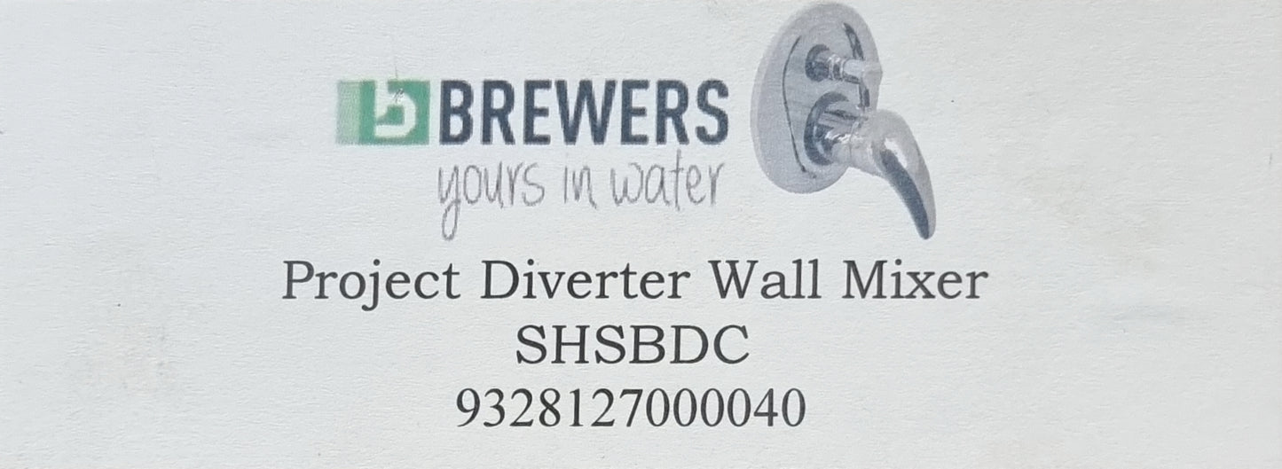 Brewers Project Diverter - Wall Mixer