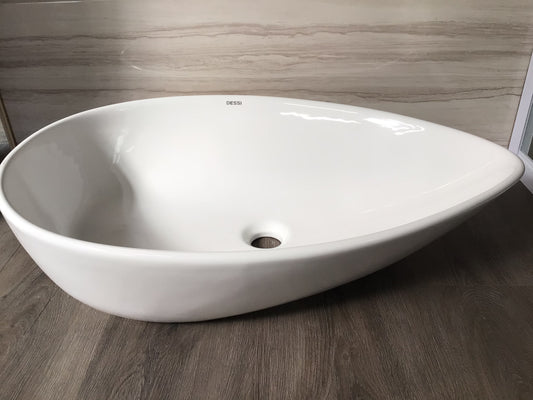 Dessi vessel tear drop basin bowl sink