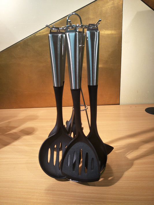 Kitchen Utensil Set With Stand