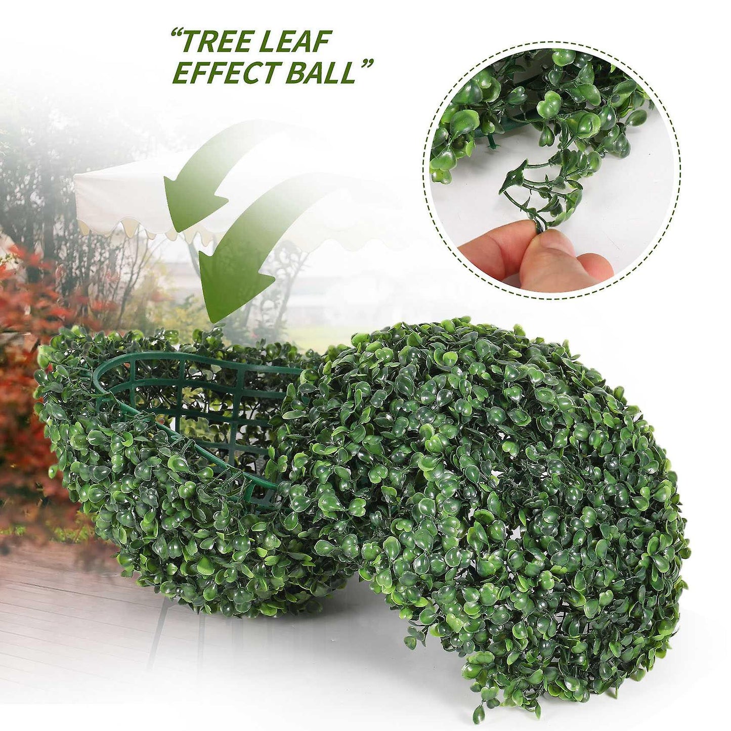 Artificial Buxus Topiary Ball 28cm