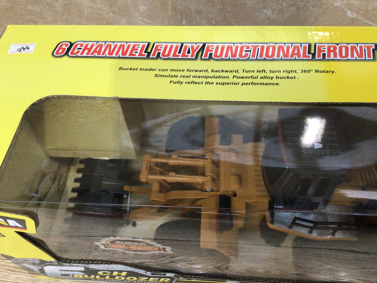 Super Die Cast Bulldozer with Remote control