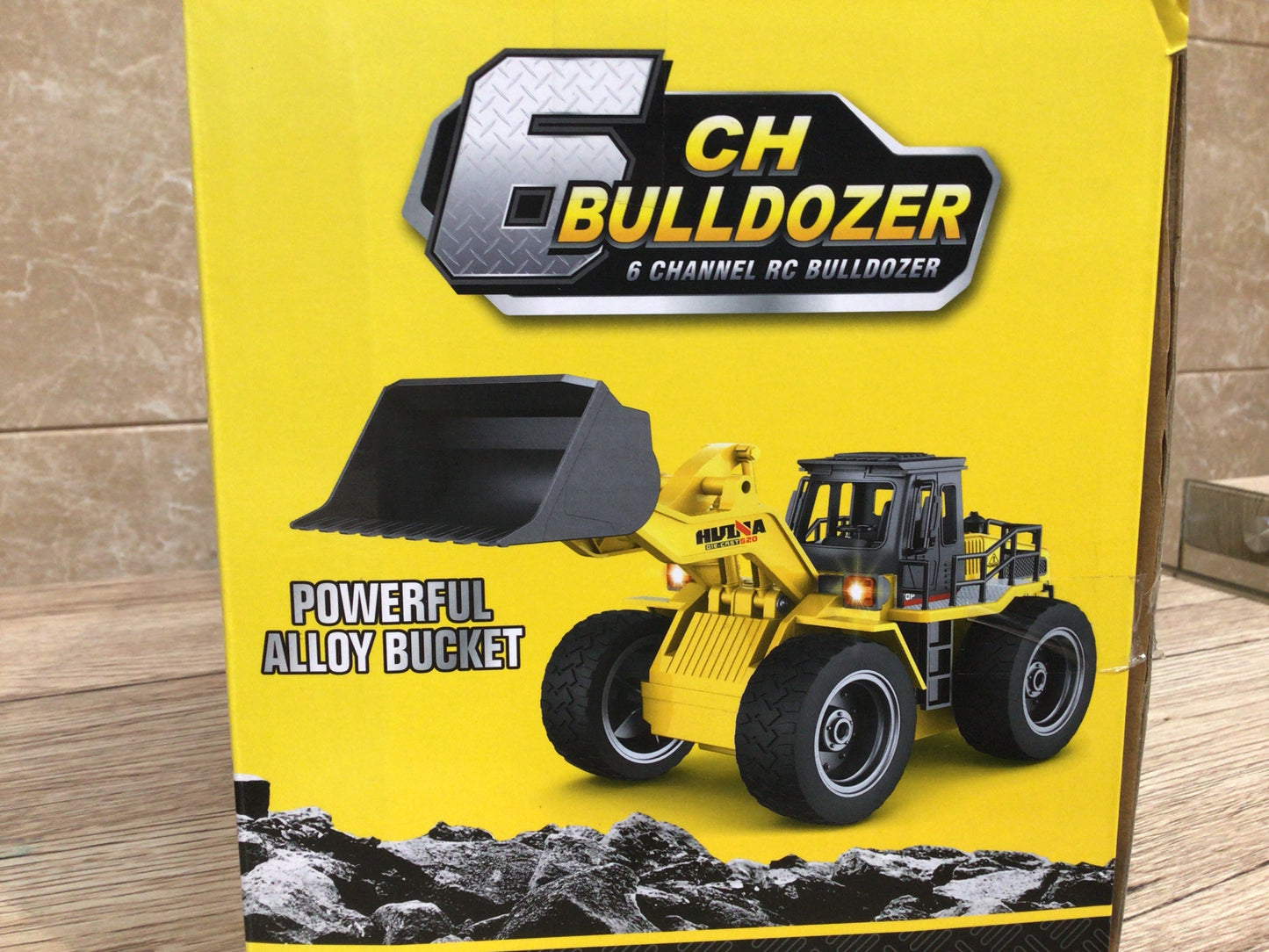 Super Die Cast Bulldozer with Remote control