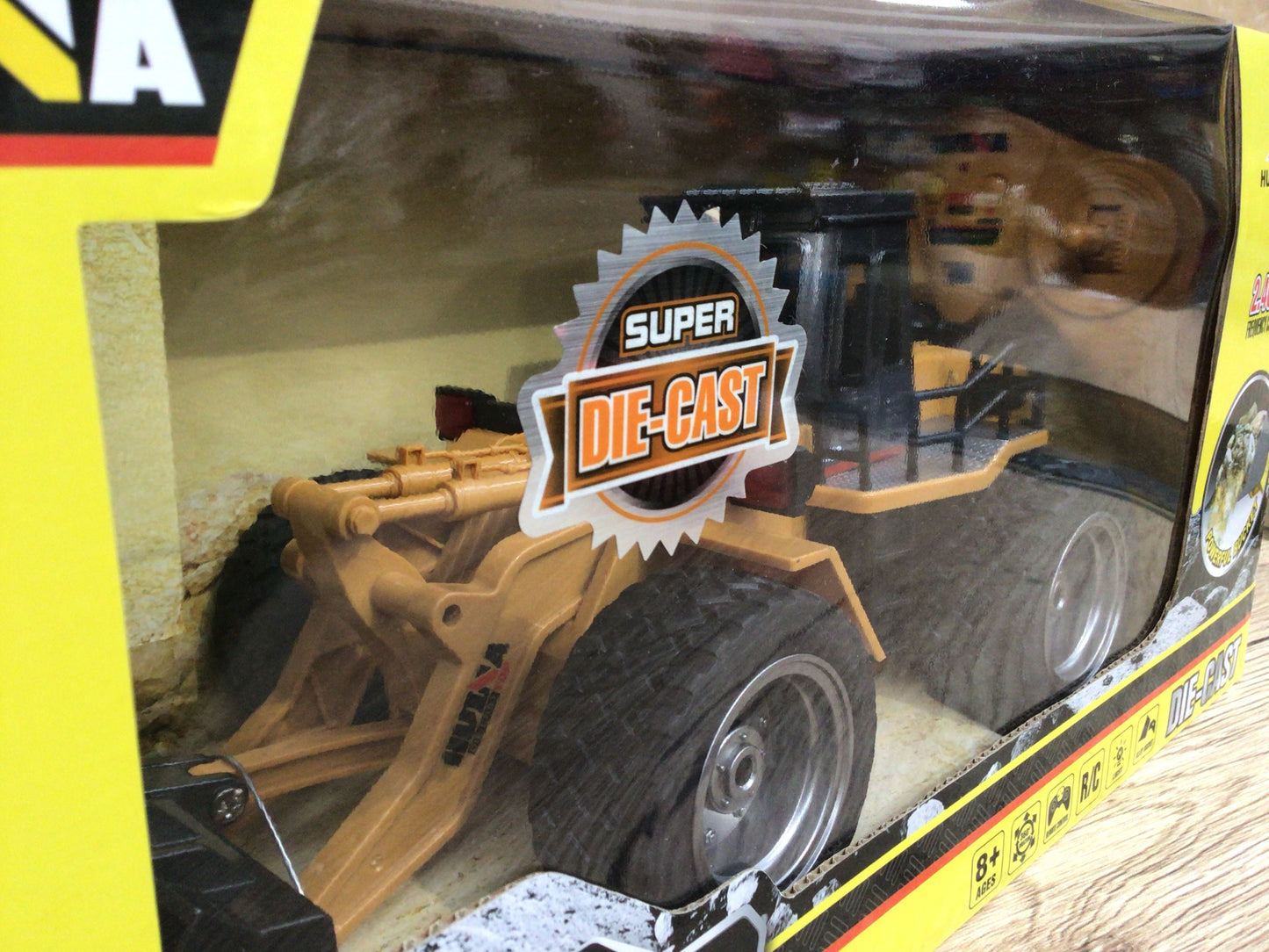 Super Die Cast Bulldozer with Remote control